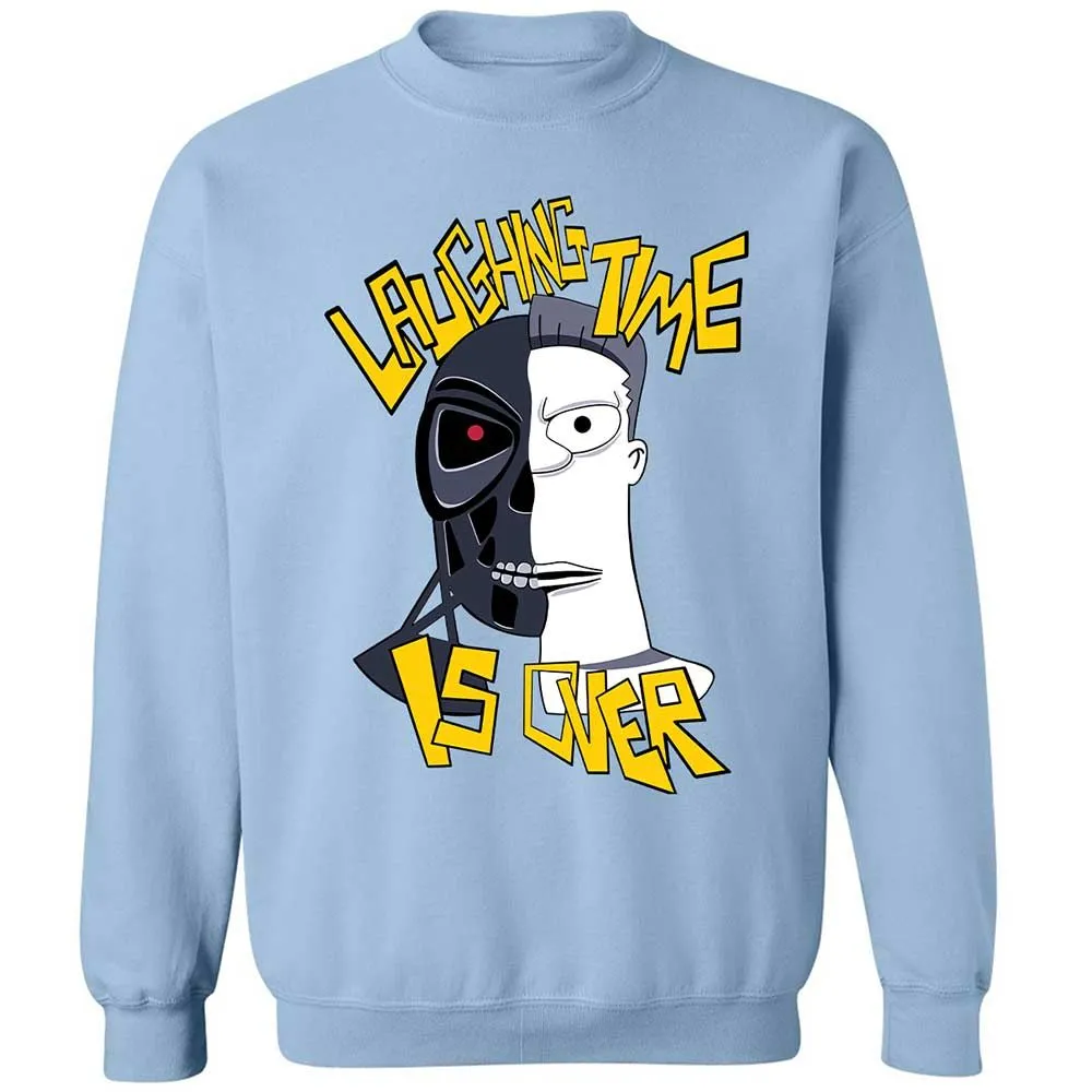 Laughing time is over - Light Blue - 4