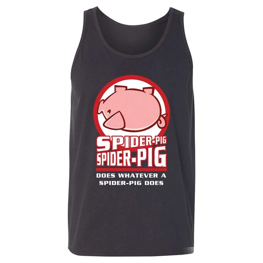 Spider-Pig, Spider-Pig - Dark Grey - 4