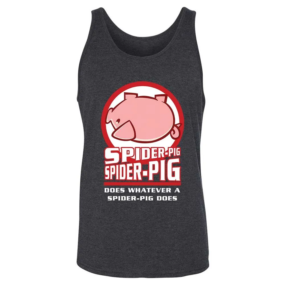 Spider-Pig, Spider-Pig - Dark Grey Heather - 5