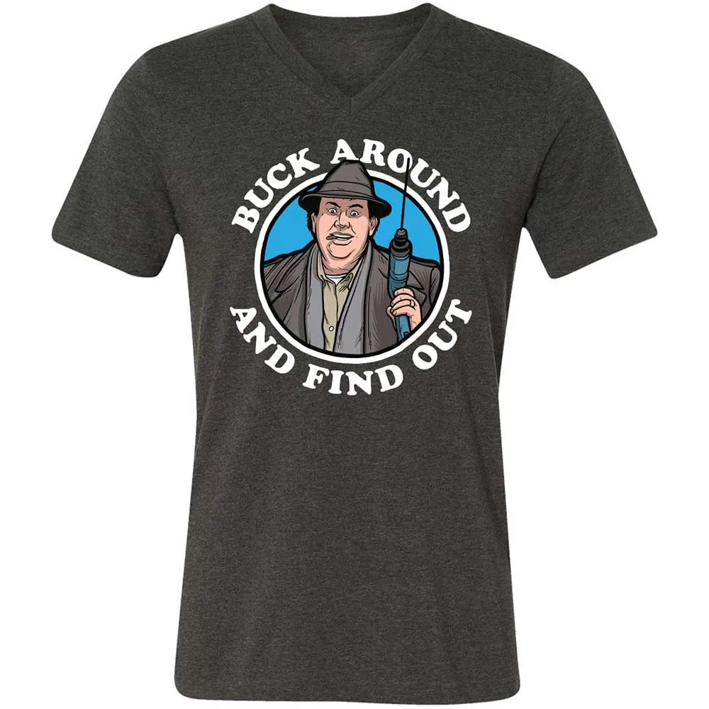 Buck Around & Find Out - Dark Grey Heather - 9