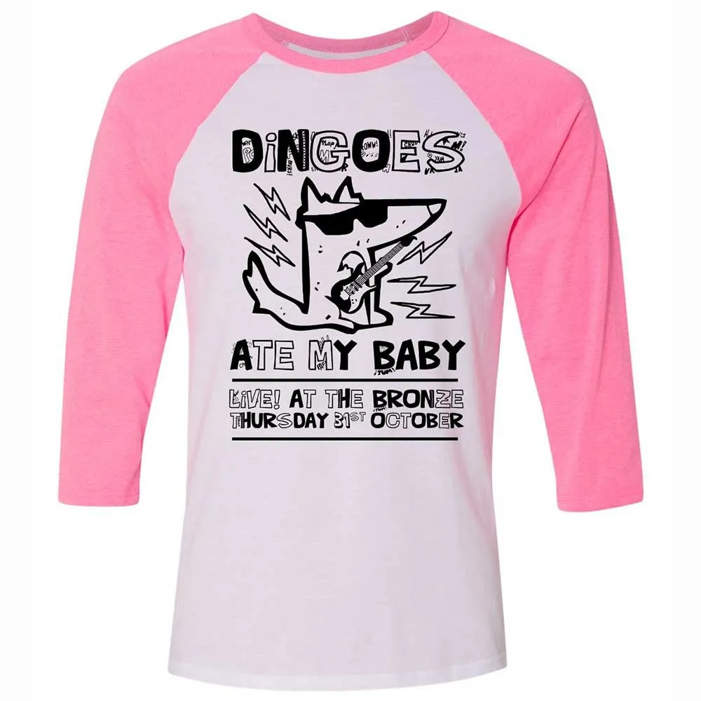 Dingoes Ate My Baby - White/Neon Pink - 12