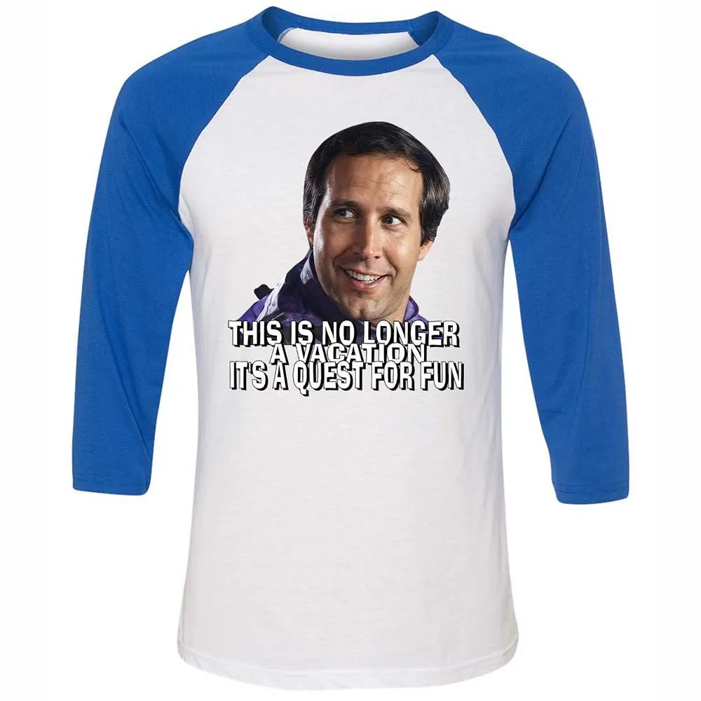 Unisex 3/4 Baseball Tee - E2U6LYWK - White/True Royal - 10