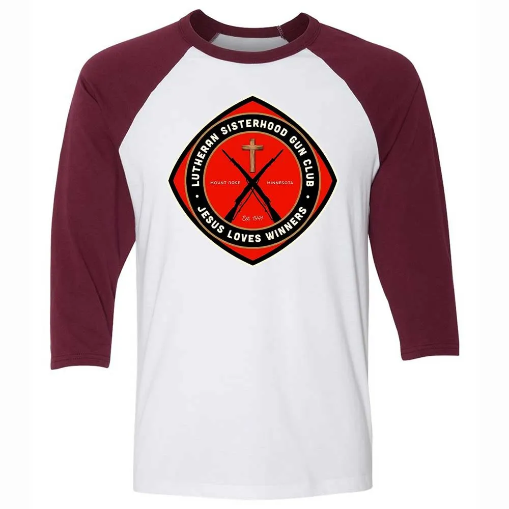 Lutheran Sisterhood Gun Club - White/Maroon - 7