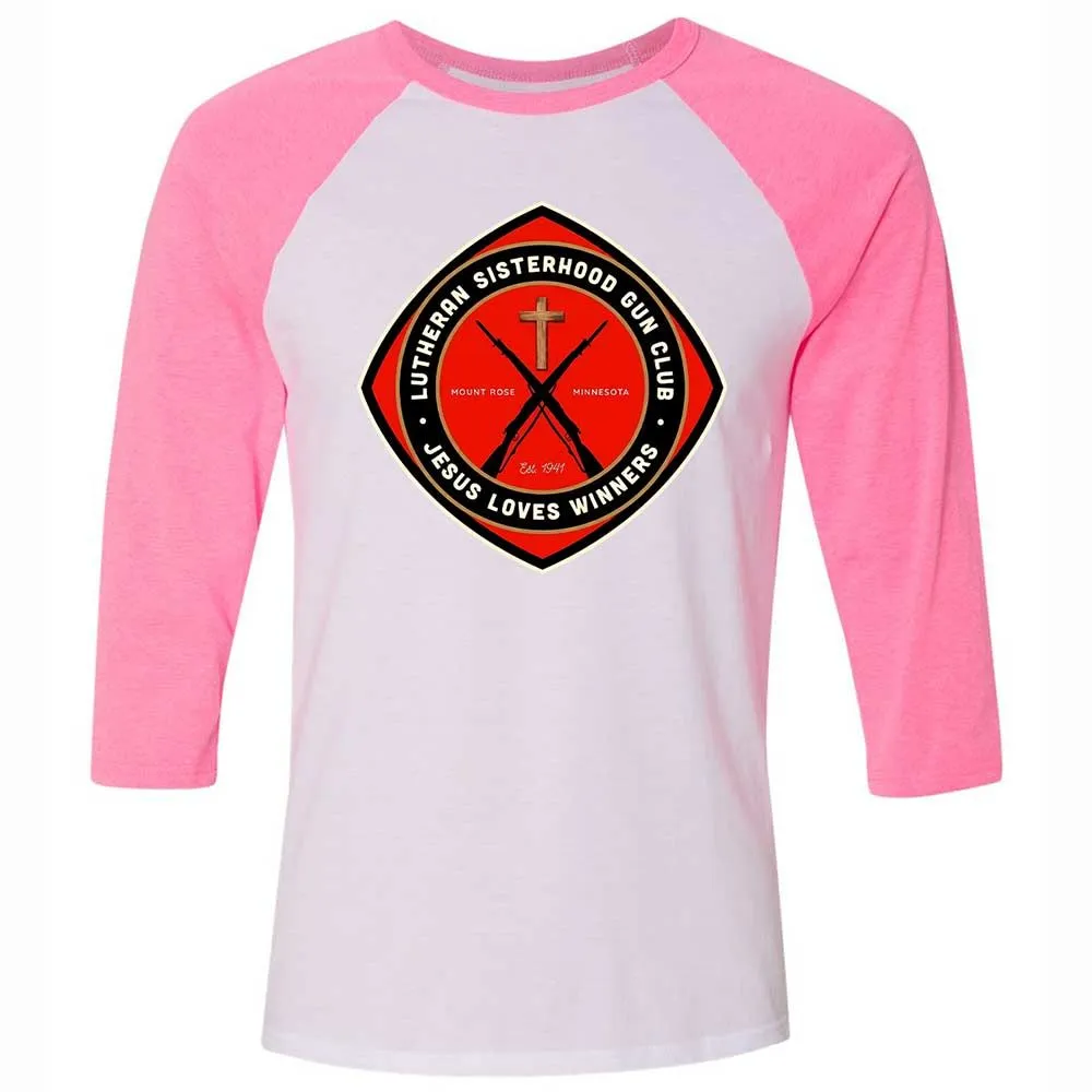 Lutheran Sisterhood Gun Club - White/Neon Pink - 12