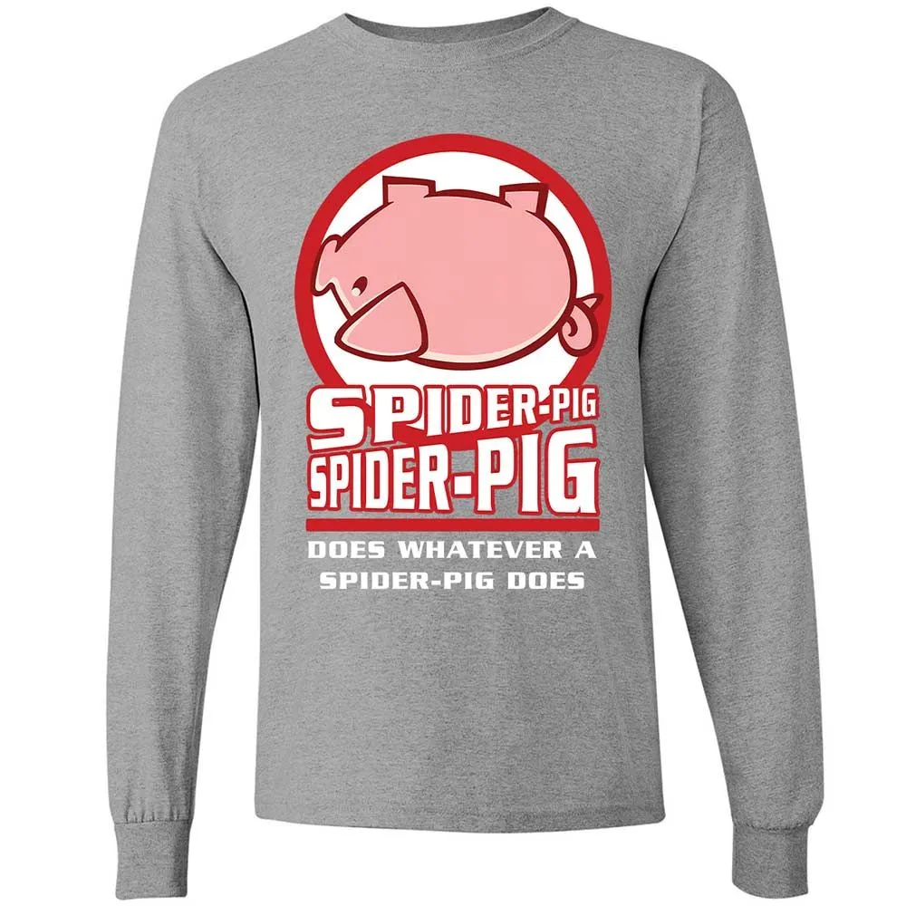 Spider-Pig, Spider-Pig - Sport Grey - 19