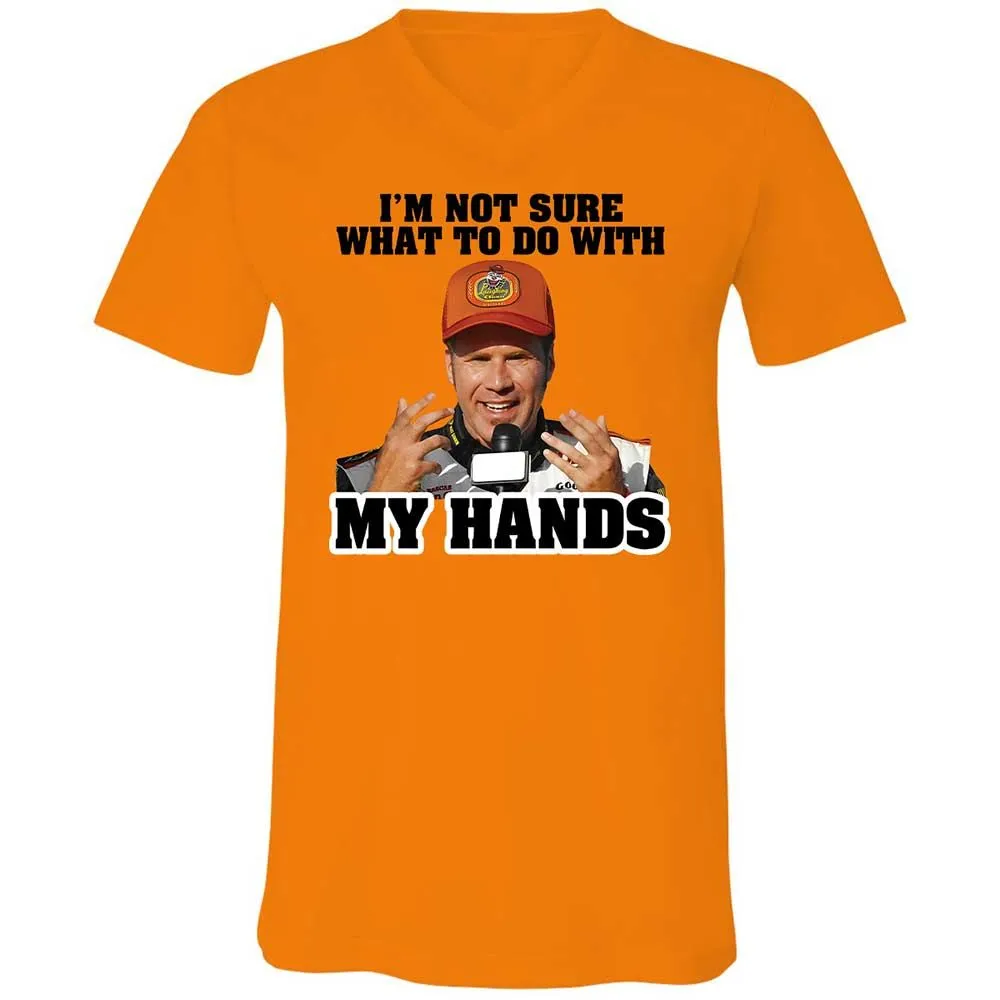 I'm Not Sure What To Do With My Hands - Orange - 7