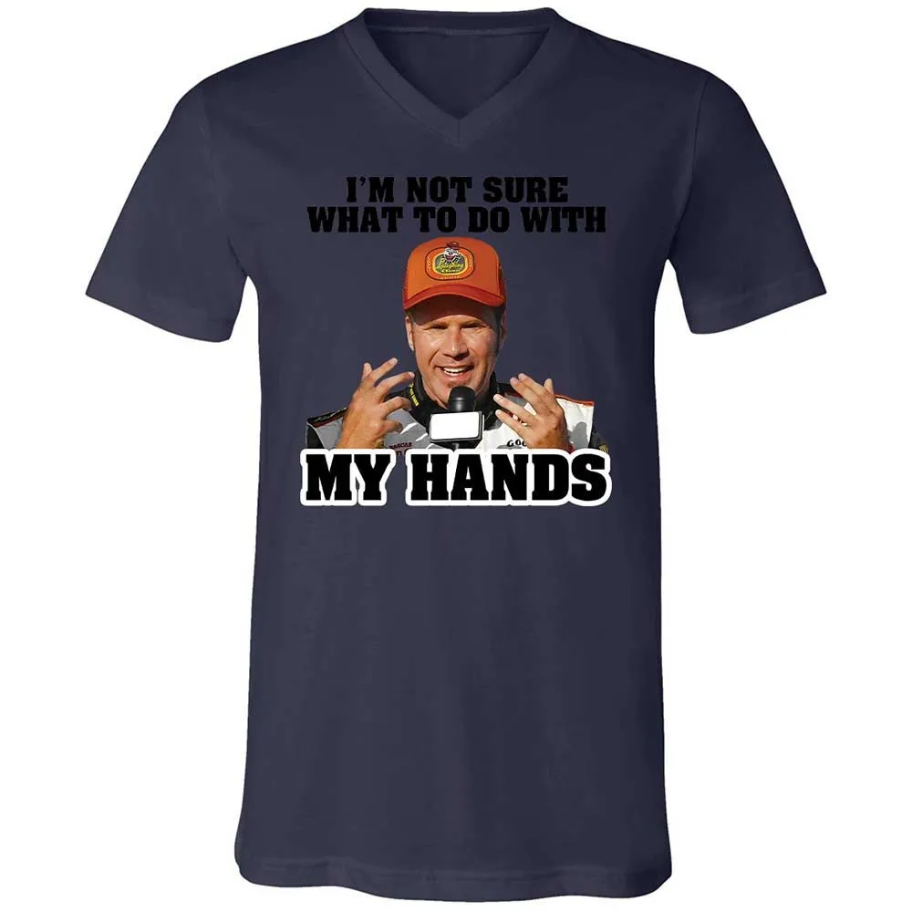 I'm Not Sure What To Do With My Hands - Navy - 12