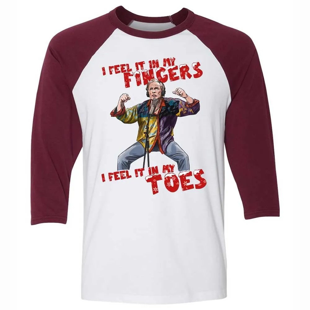 Unisex 3/4 Baseball Tee - C6JF77TH - White/Maroon - 7