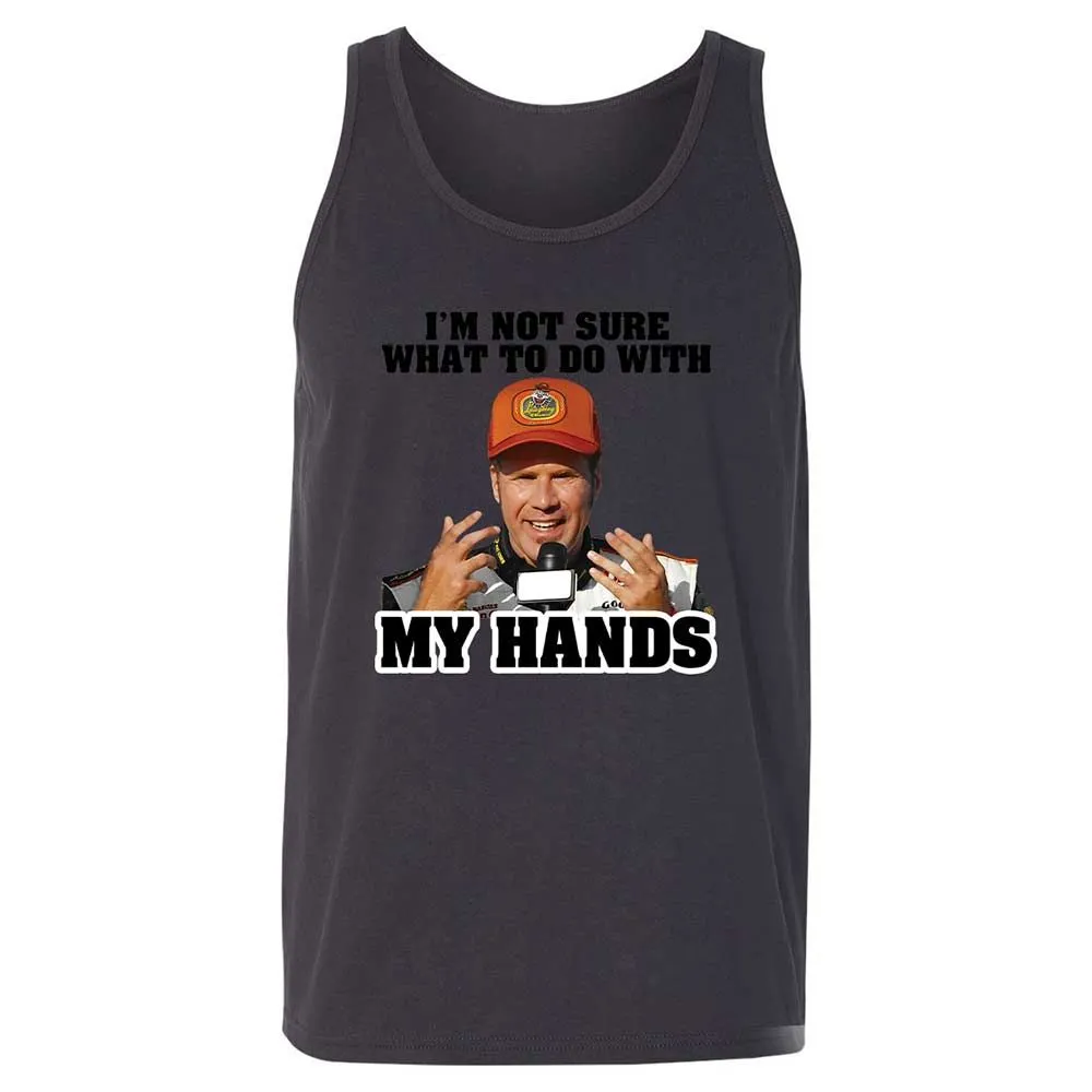 I'm Not Sure What To Do With My Hands - Dark Grey - 9