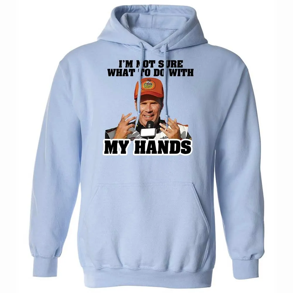 I'm Not Sure What To Do With My Hands - Light Blue - 5