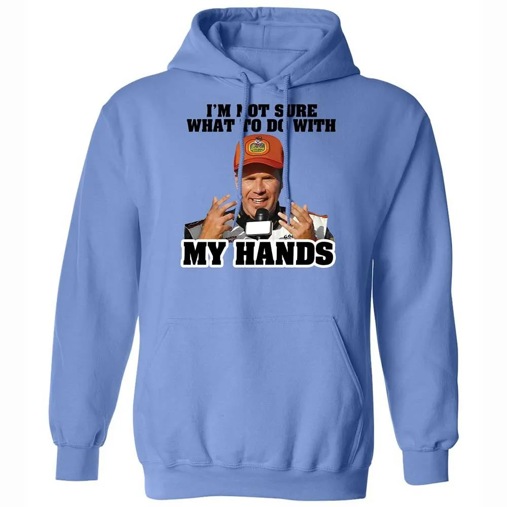 I'm Not Sure What To Do With My Hands - Carolina Blue - 6