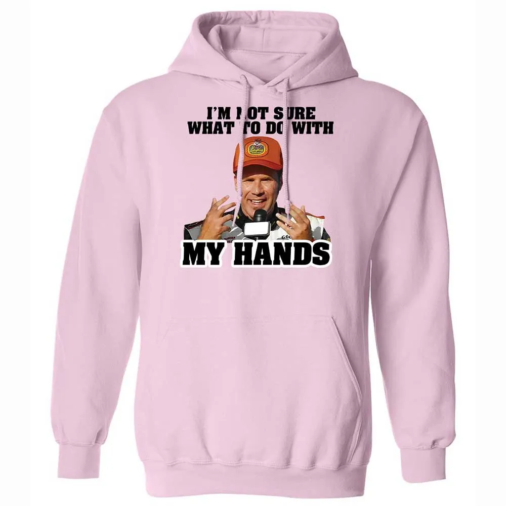 I'm Not Sure What To Do With My Hands - Light Pink - 7