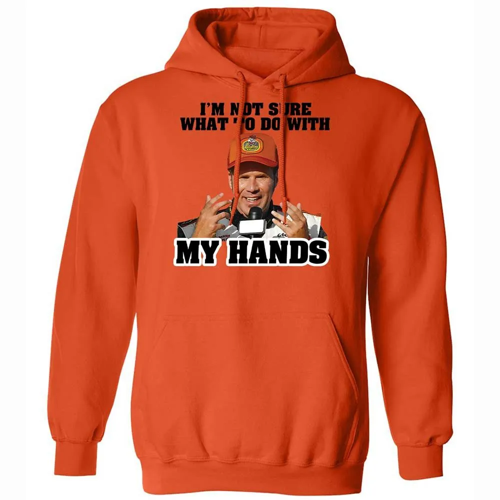 I'm Not Sure What To Do With My Hands - Orange - 12
