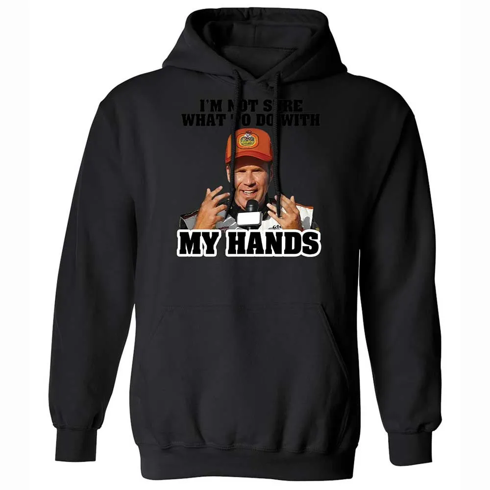 I'm Not Sure What To Do With My Hands - Black - 14