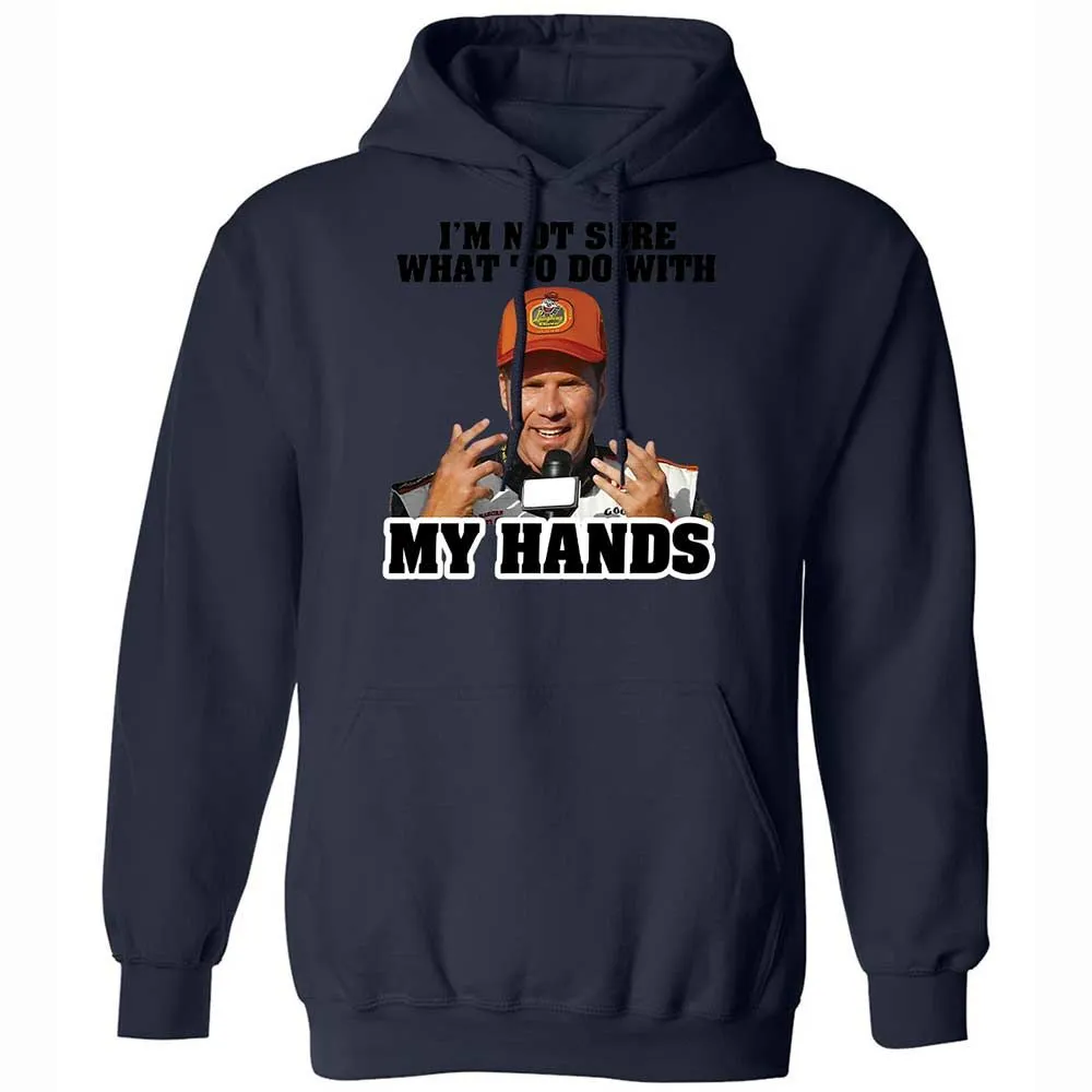 I'm Not Sure What To Do With My Hands - Navy - 15