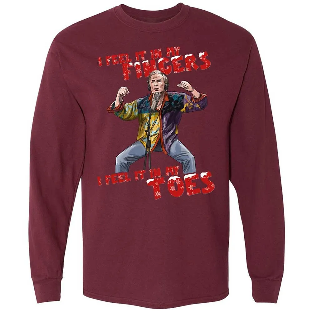 Long Sleeve T-Shirt - 3LNPHUZK - Maroon - 16