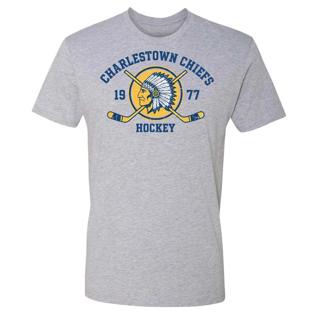 Charlestown Chiefs Hockey - Heather Grey - 2
