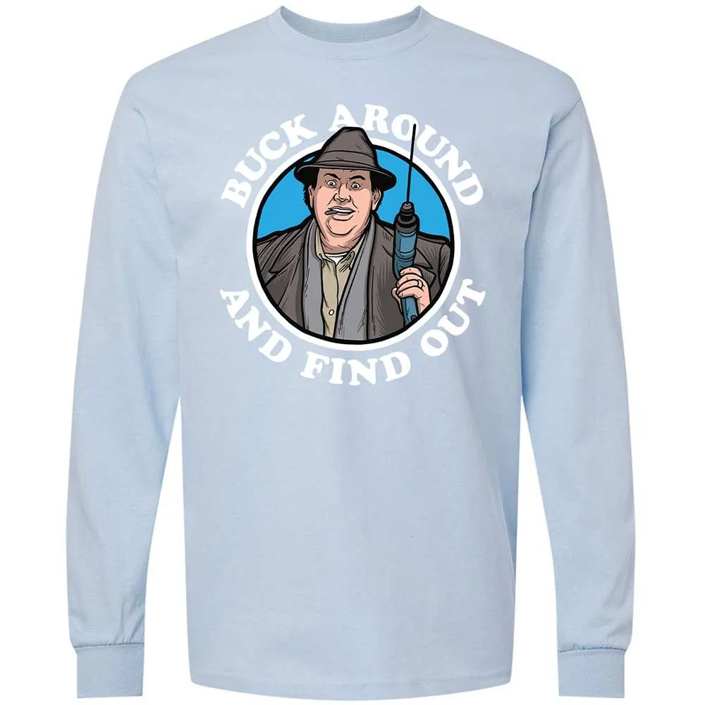 Buck Around & Find Out - Light Blue - 18
