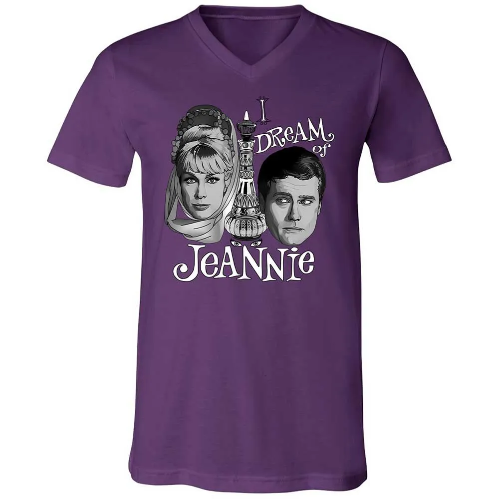 Unisex V-Neck T-Shirt - MGXZH87T - Team Purple - 10