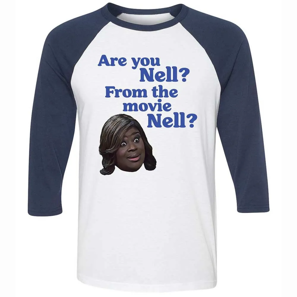 Are You Nell? - White/Navy - 8