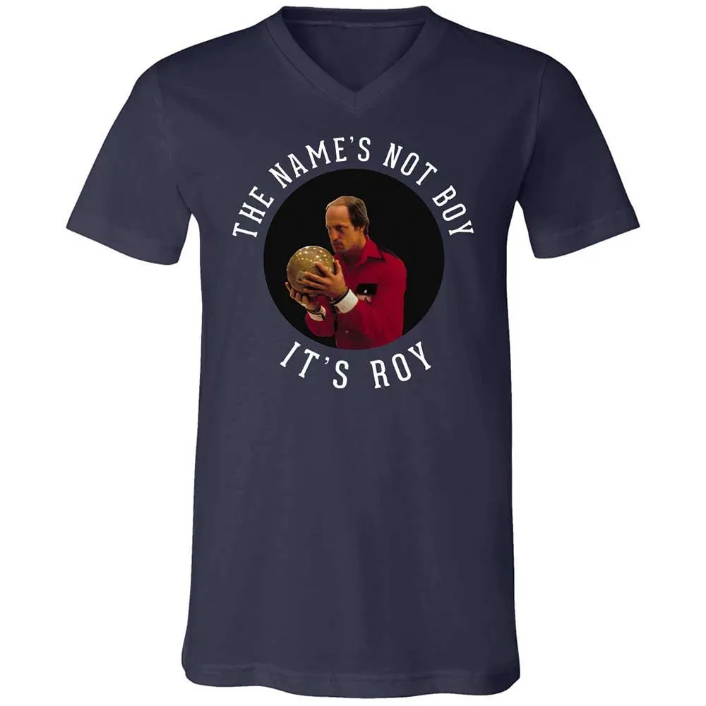 Unisex V-Neck T-Shirt - FAREKNZH - Navy - 2