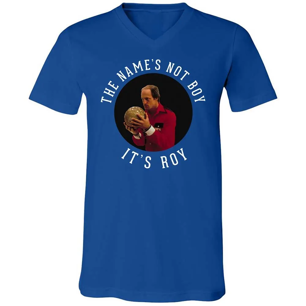 Unisex V-Neck T-Shirt - FAREKNZH - True Royal - 4