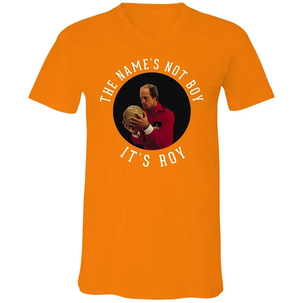 Unisex V-Neck T-Shirt - FAREKNZH - Orange - 12