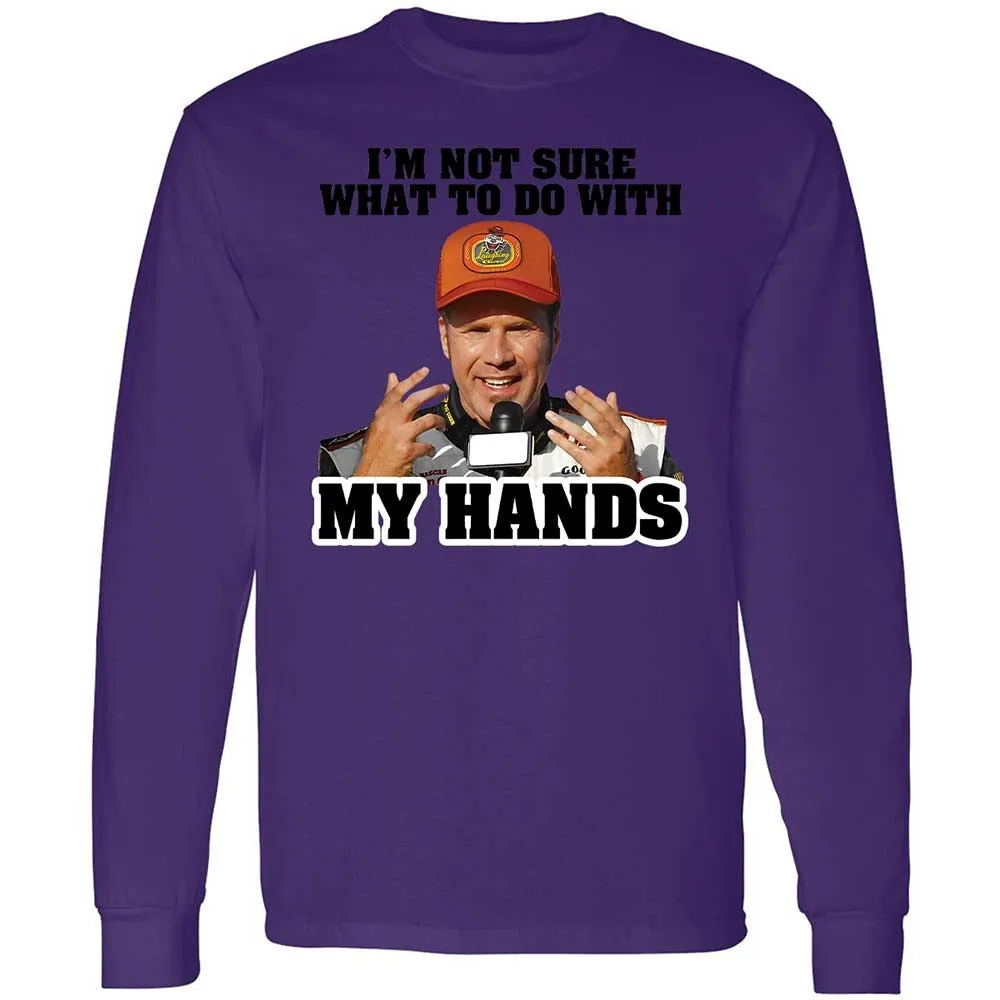 I'm Not Sure What To Do With My Hands - Purple - 9