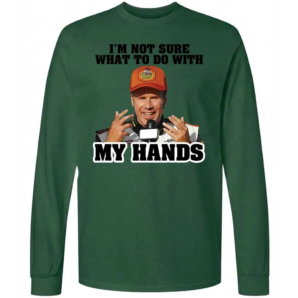 I'm Not Sure What To Do With My Hands - Forest Green - 14