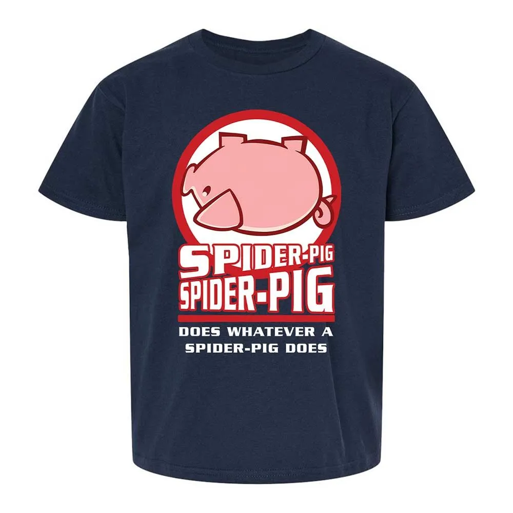 Spider-Pig, Spider-Pig - Navy - 2