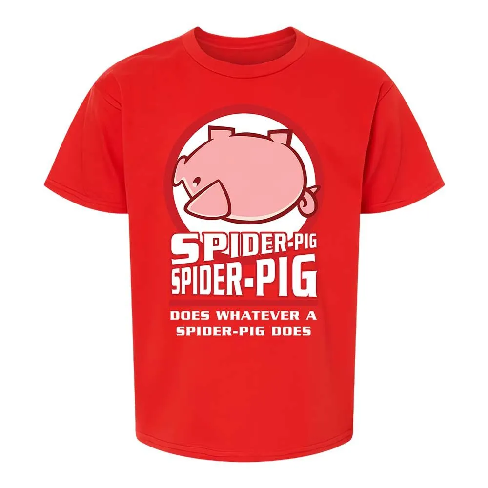 Spider-Pig, Spider-Pig - Red - 8