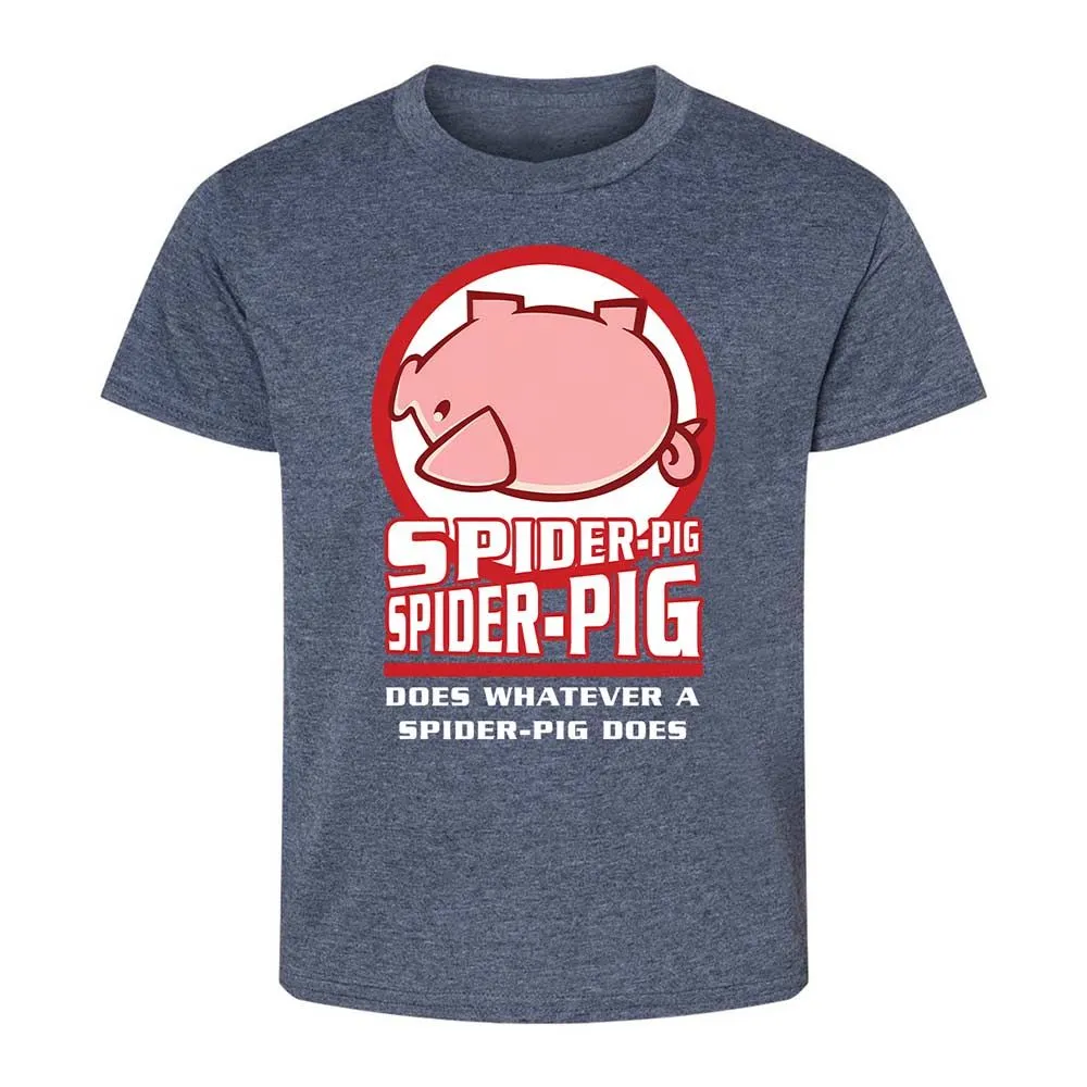 Spider-Pig, Spider-Pig - Heather Navy - 9