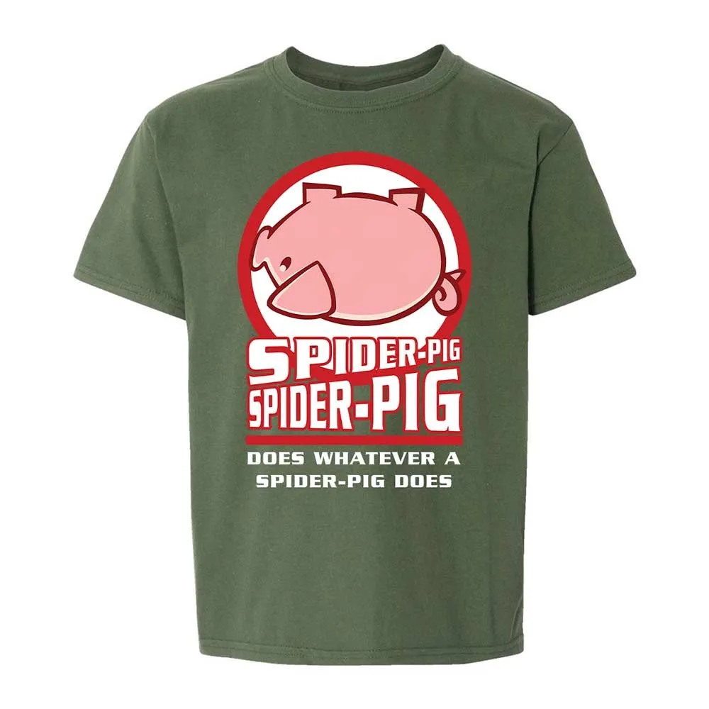 Spider-Pig, Spider-Pig - Military Green - 19