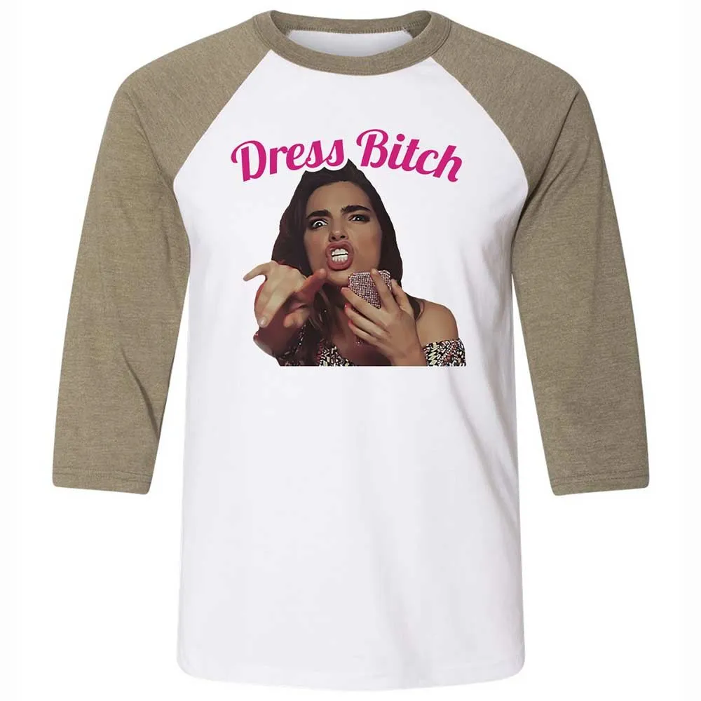 Dress Bitch - White/Heather Olive - 4