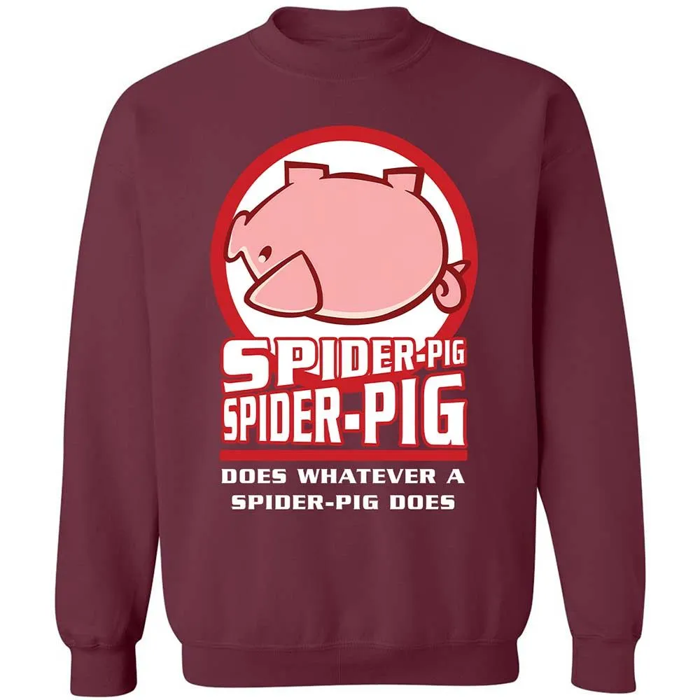 Spider-Pig, Spider-Pig - Maroon - 8