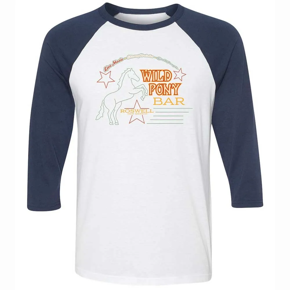 Wild Pony Bar - White/Navy - 8