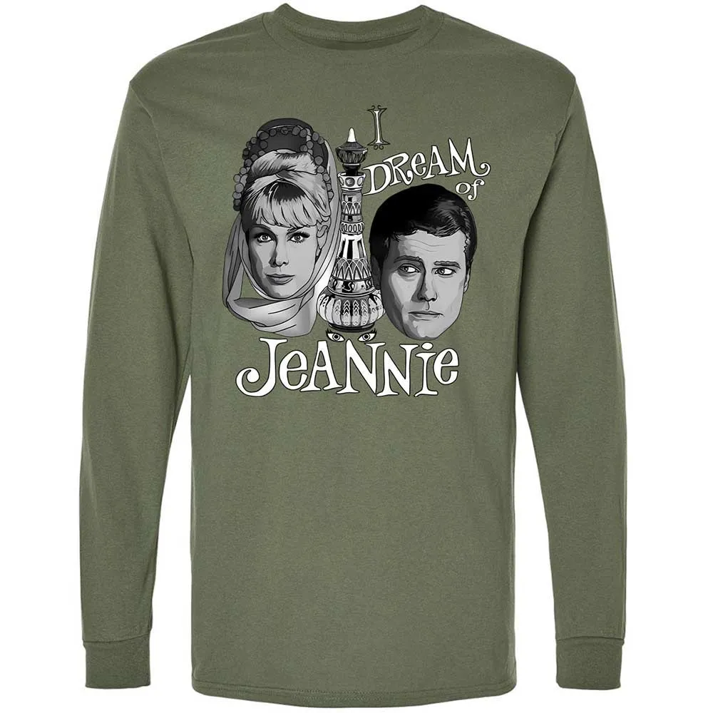 Long Sleeve T-Shirt - RJESR9LZ - Military Green - 19