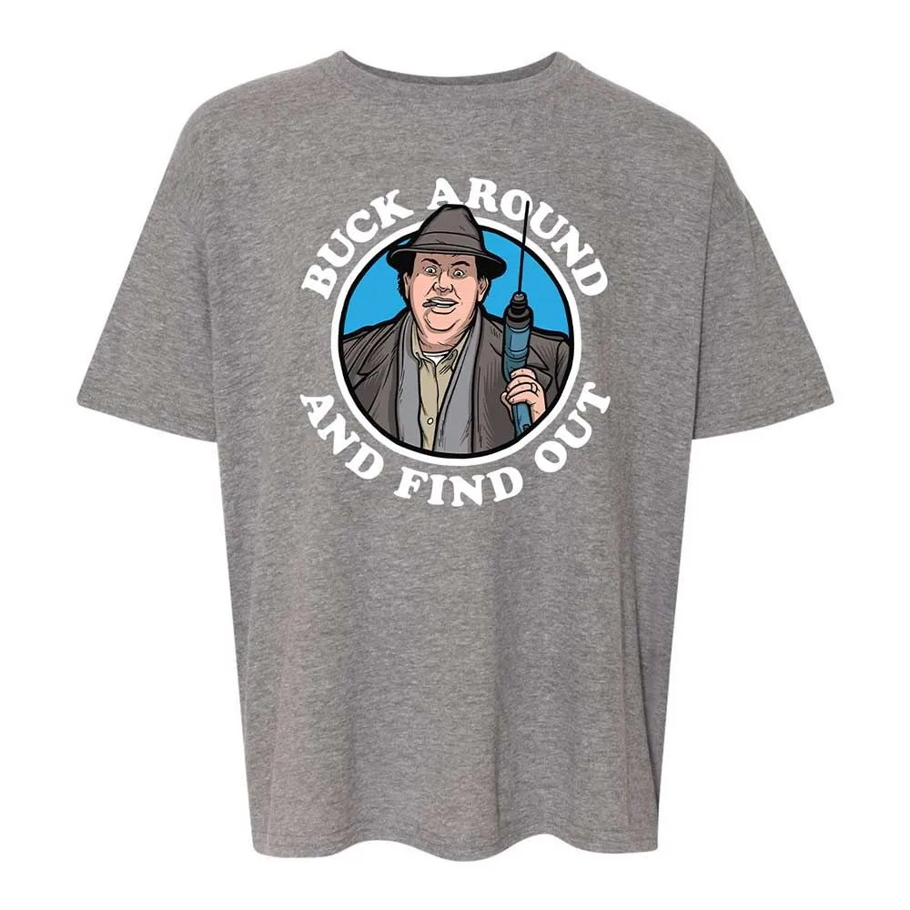 Buck Around & Find Out - Graphite Heather - 12