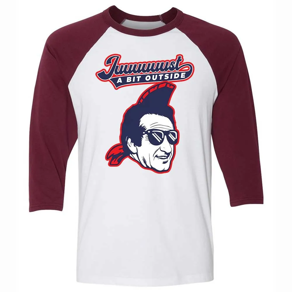 Juuuuust a bit outside - White/Maroon - 7