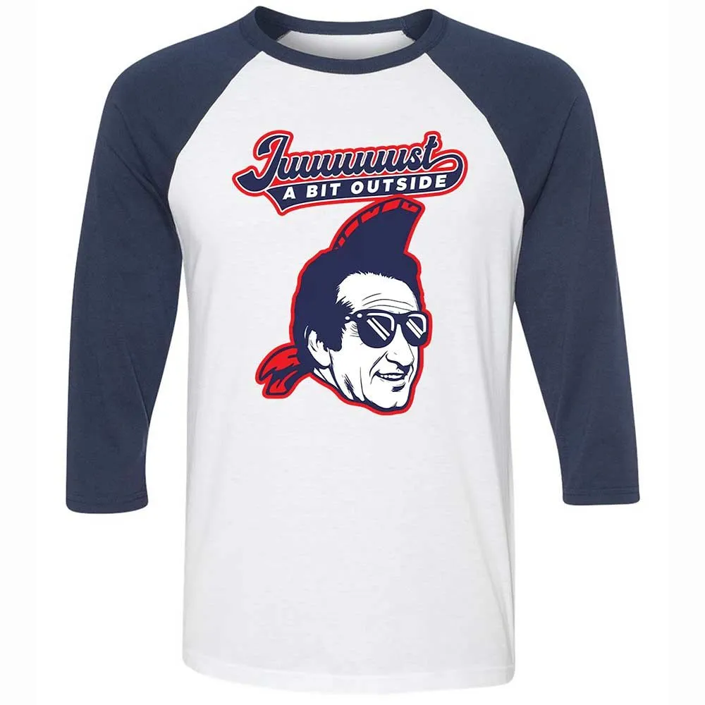 Juuuuust a bit outside - White/Navy - 8