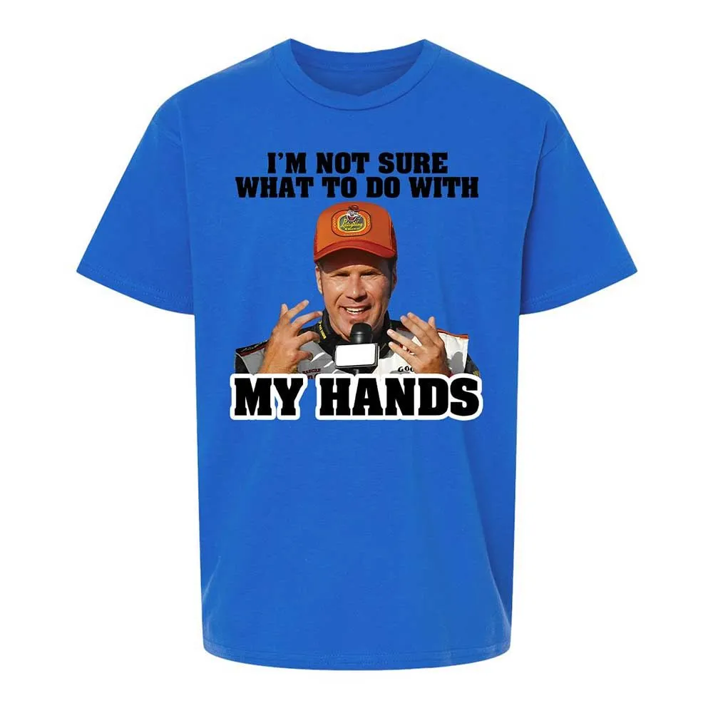 I'm Not Sure What To Do With My Hands - Royal - 4