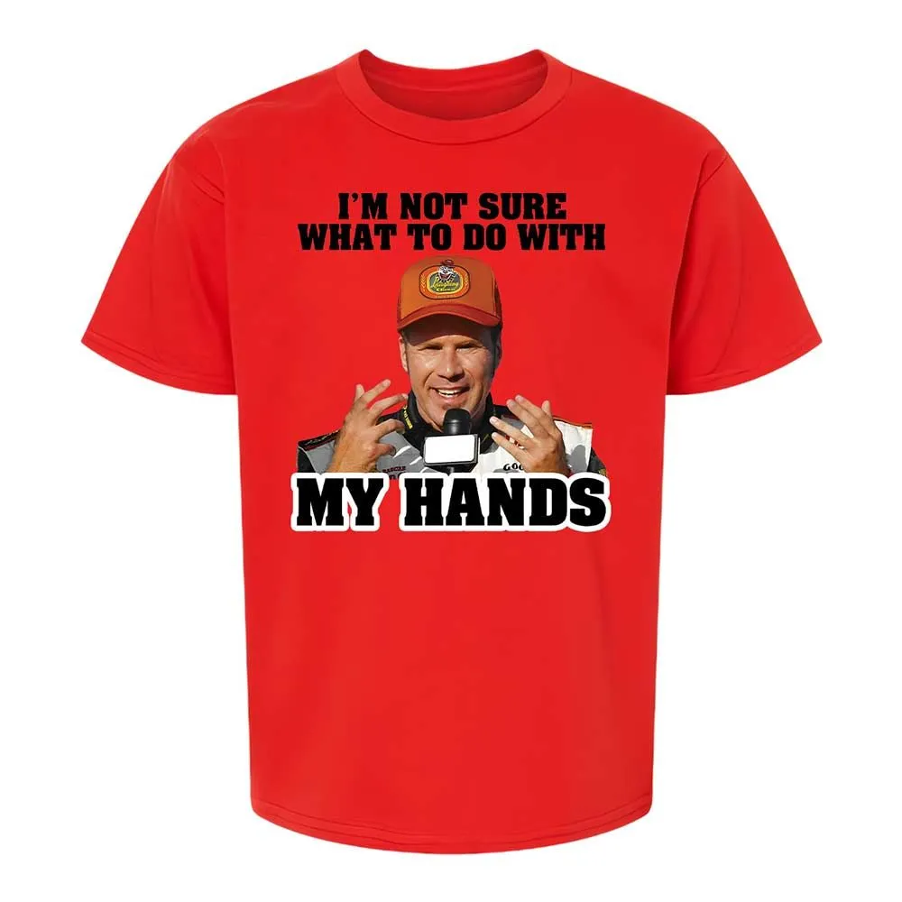 I'm Not Sure What To Do With My Hands - Red - 6