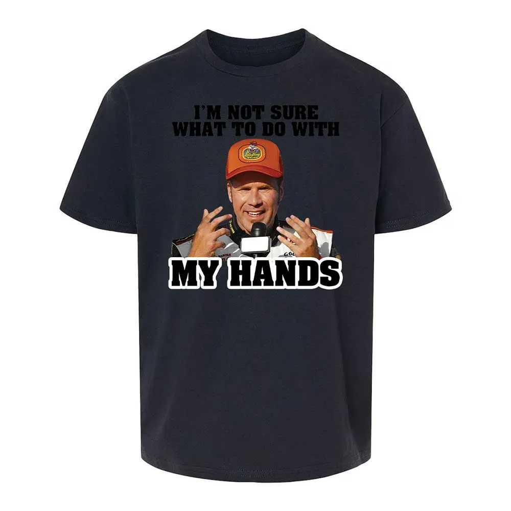 I'm Not Sure What To Do With My Hands - Black - 7