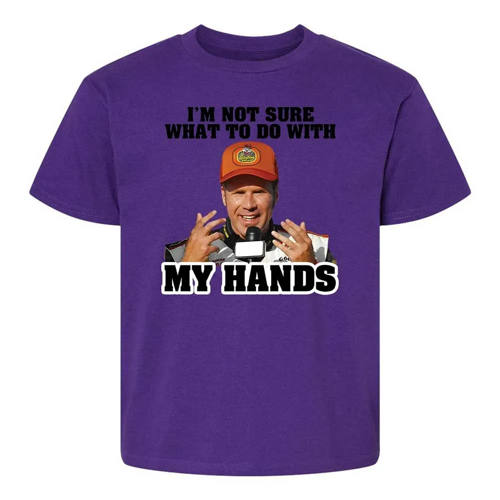 I'm Not Sure What To Do With My Hands - Purple - 11