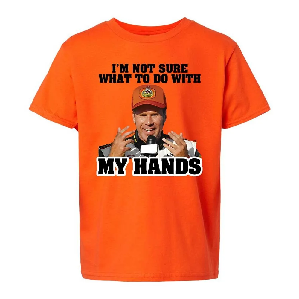 I'm Not Sure What To Do With My Hands - Orange - 13