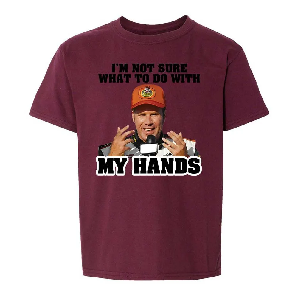 I'm Not Sure What To Do With My Hands - Maroon - 19