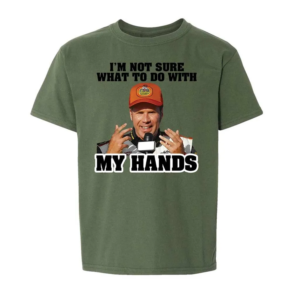 I'm Not Sure What To Do With My Hands - Military Green - 20