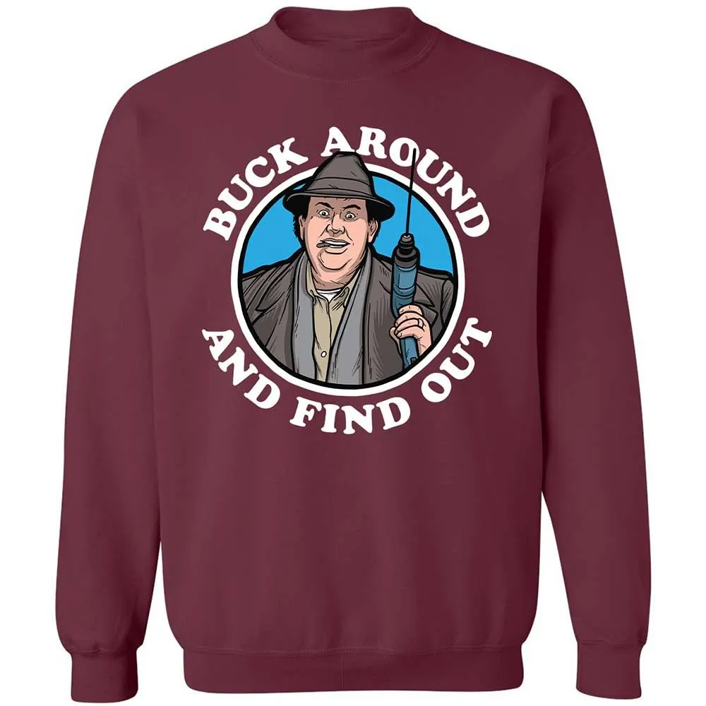 Buck Around & Find Out - Maroon - 8