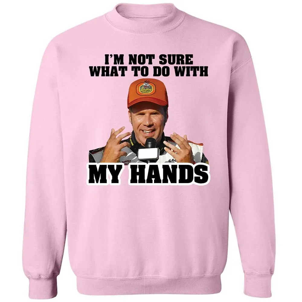 I'm Not Sure What To Do With My Hands - Light Pink - 7