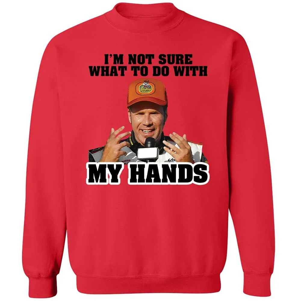 I'm Not Sure What To Do With My Hands - Red - 9